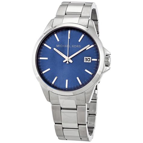 Michael Kors Penn Quartz Blue Dial Men's Watch 